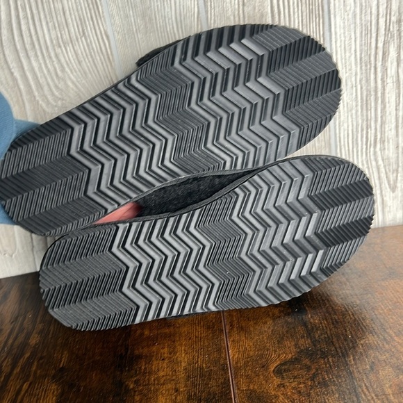 Sorel Womens Size 6 Go Mail Run Black Sea Salt Slip On Slippers Shoes - Picture 4 of 5